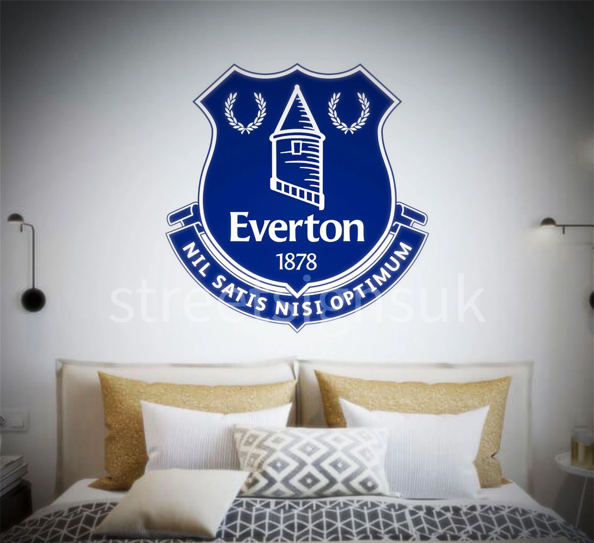 EVERTON F.C self adhesive vinyl car sticker scooter decal wall art
